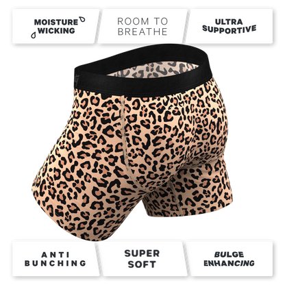 The Most Def | Leopard Print Ball Hammock® Pouch Underwear