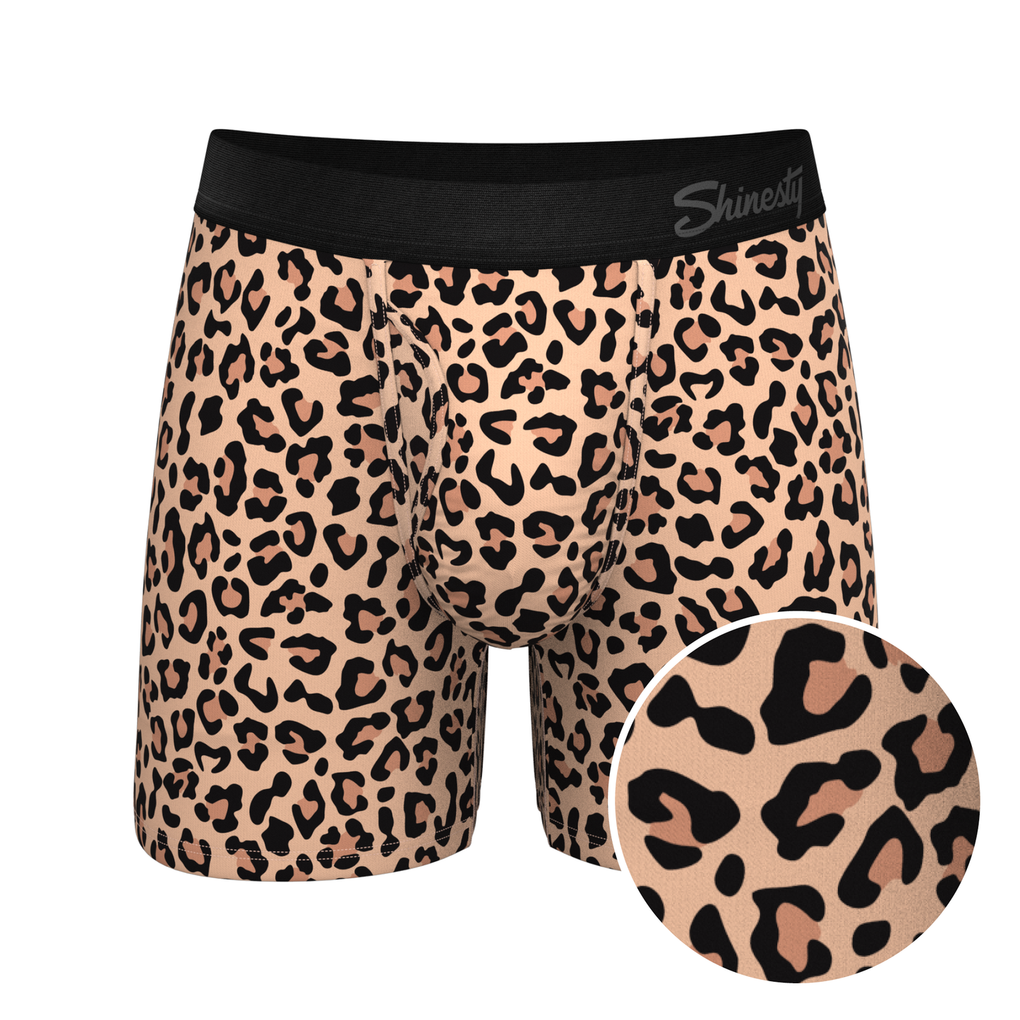 The Most Def | Leopard Print Ball Hammock® Pouch Underwear With Fly