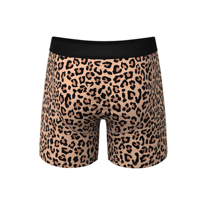 The Most Def | Leopard Print Ball Hammock® Pouch Underwear With Fly