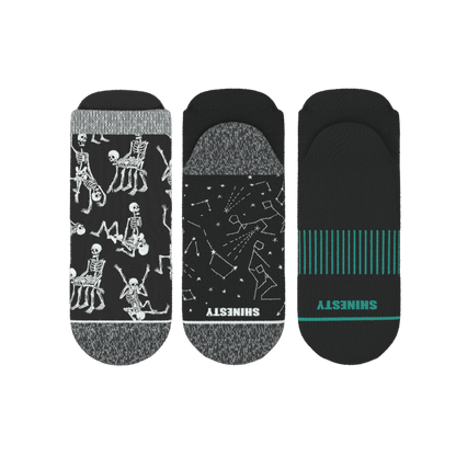 The Mostly Black | Heel Hammock™ Ankle Socks 3 Pack