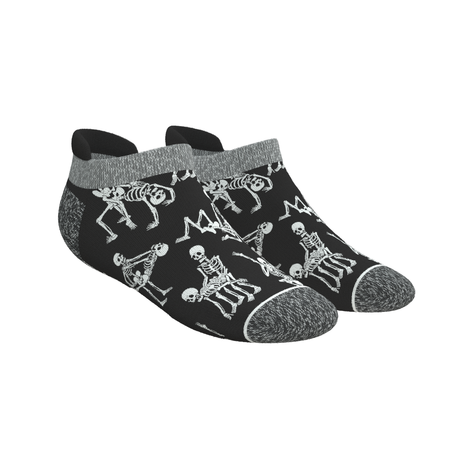 The Mostly Black | Heel Hammock™ Ankle Socks 3 Pack