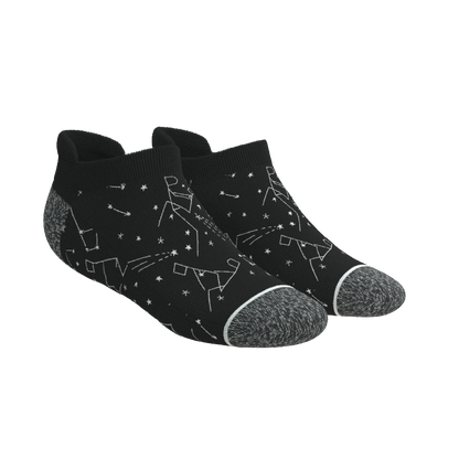 The Mostly Black | Heel Hammock™ Ankle Socks 3 Pack