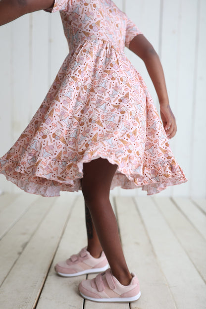 SCOOP THERE IT IS DREAM RUFFLE DRESS