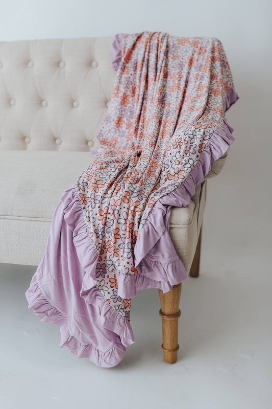 EXCLUSIVE FULL BLOOM DREAM RUFFLE BLANKET