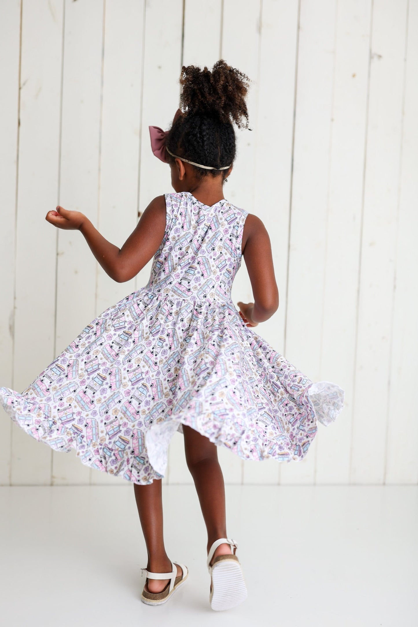 OFF TO PARADISE DREAM RUFFLE DRESS