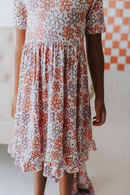 EXCLUSIVE FULL BLOOM DREAM RUFFLE DRESS