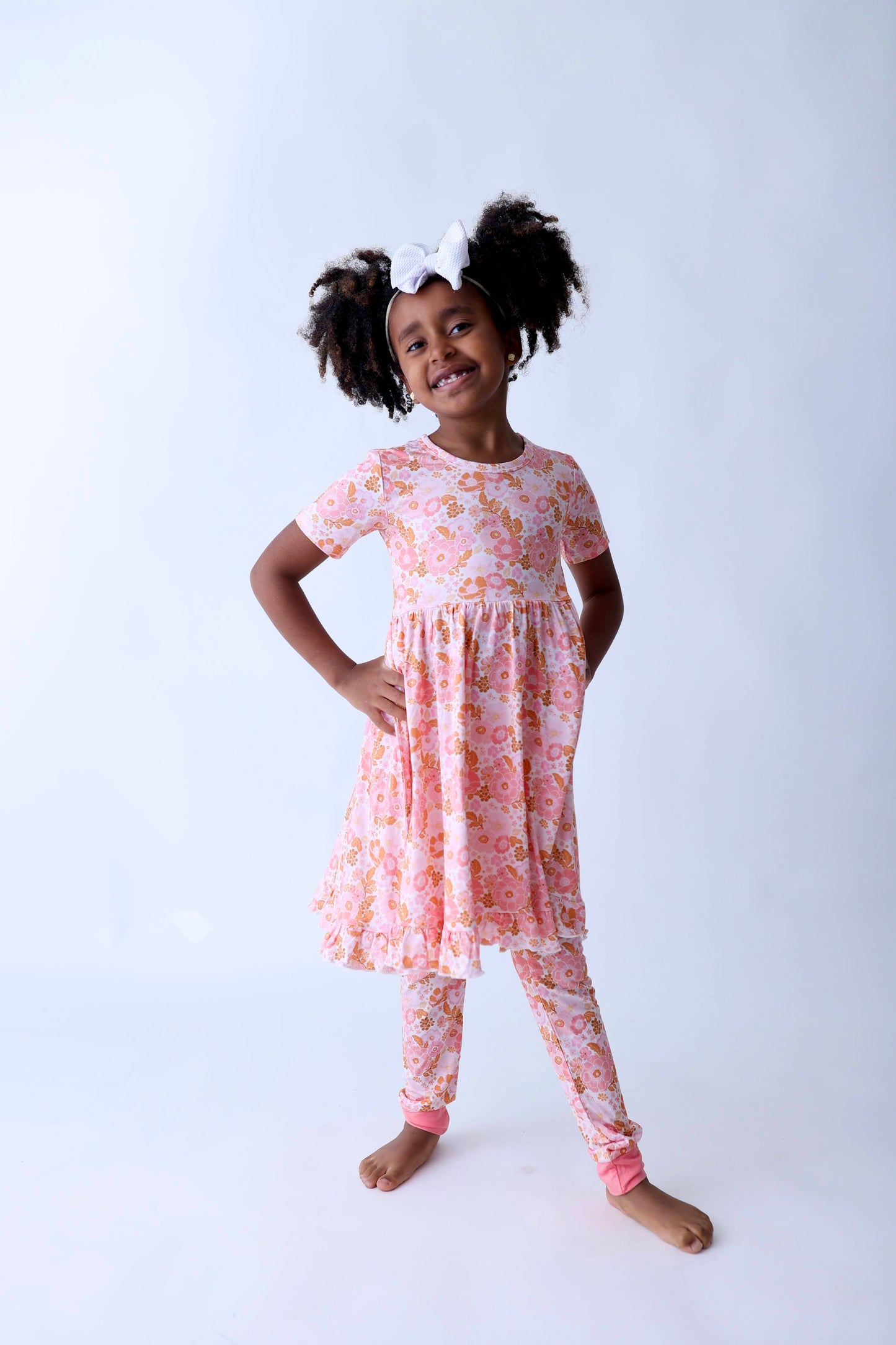 FLOWER CHILD DREAM RUFFLE DRESS