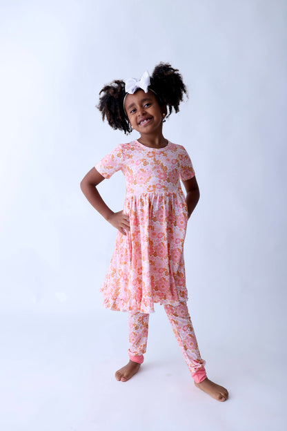 FLOWER CHILD DREAM RUFFLE DRESS