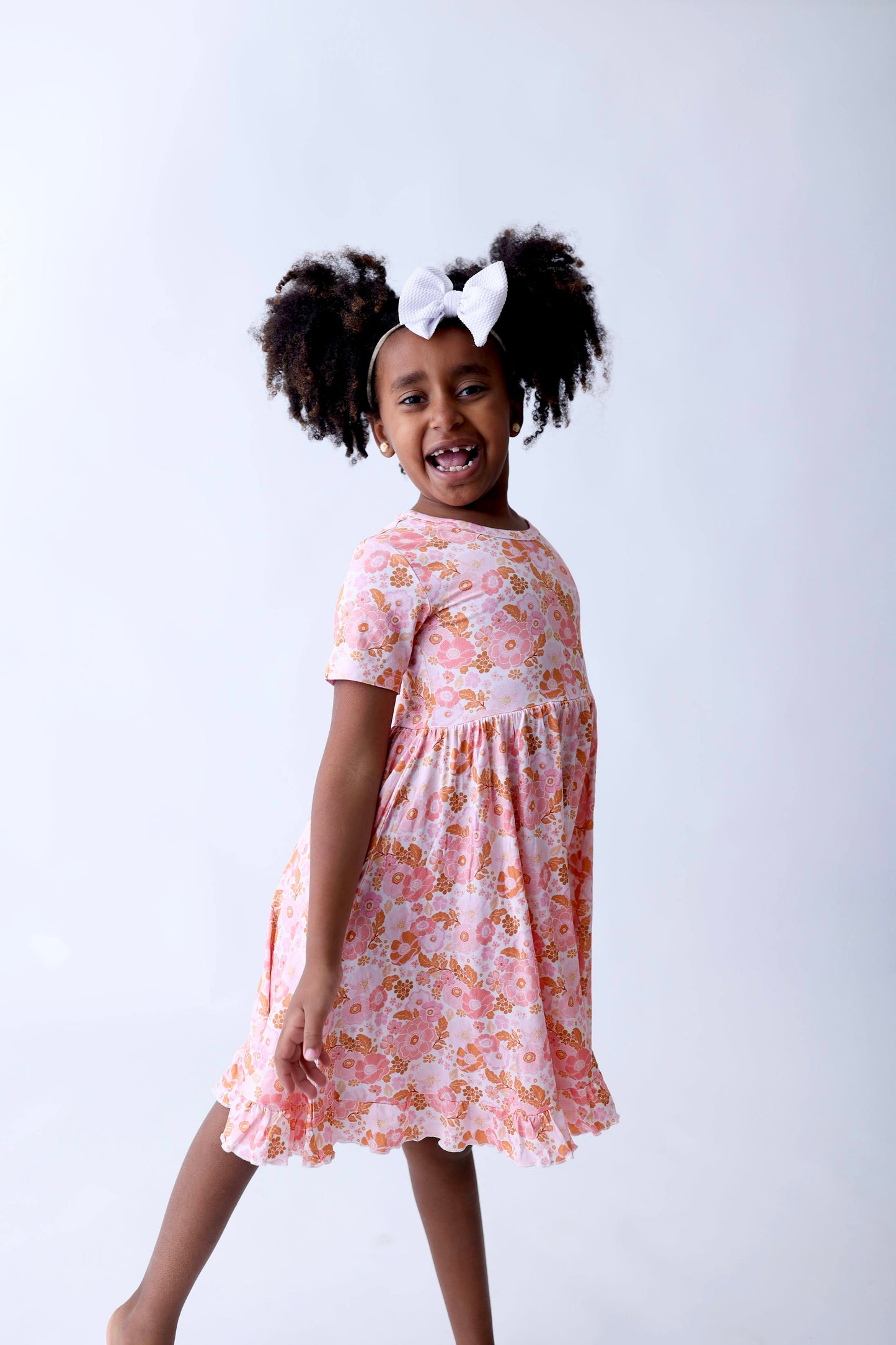 FLOWER CHILD DREAM RUFFLE DRESS