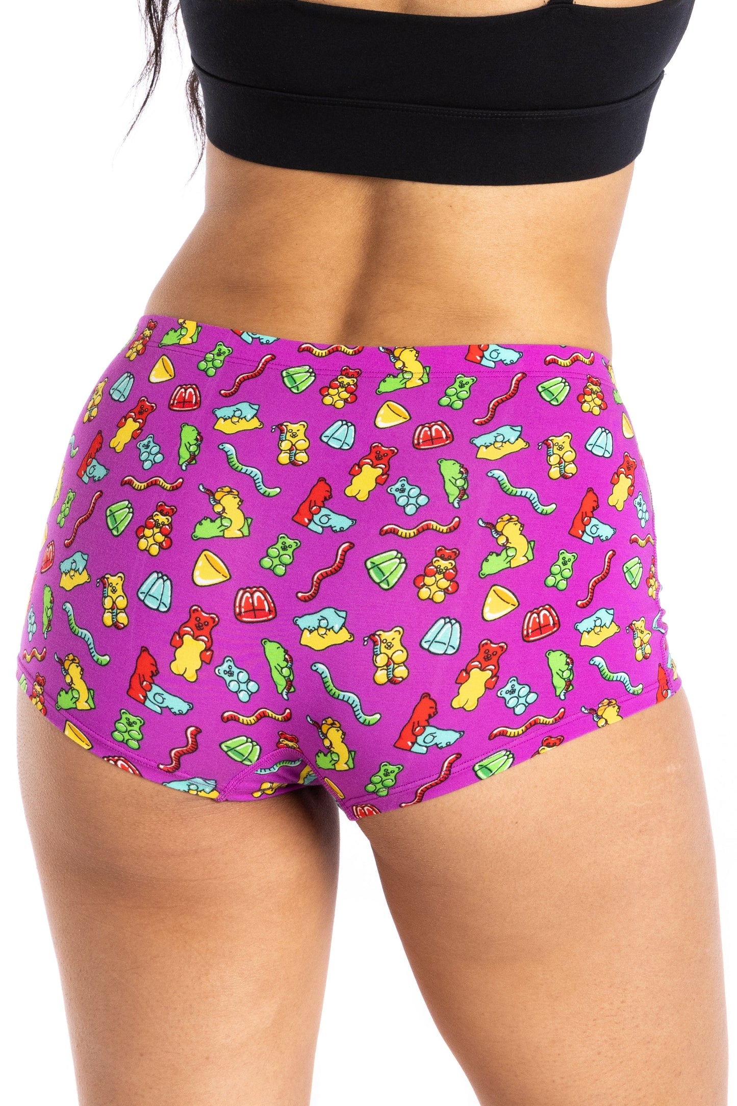 The Naughty Bears | Gummy Bear Modal Boyshort Underwear