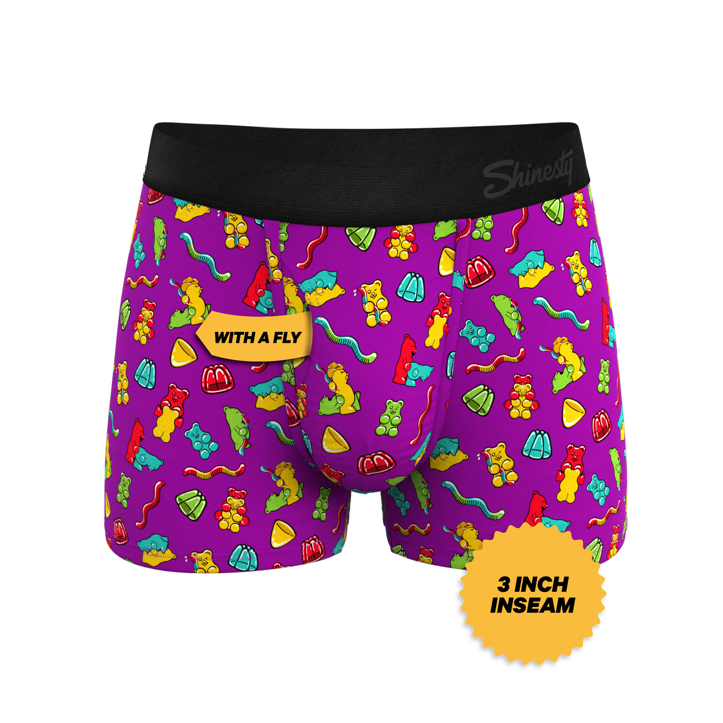 The Naughty Bears | Gummy Bear Ball Hammock® Pouch Trunks Underwear