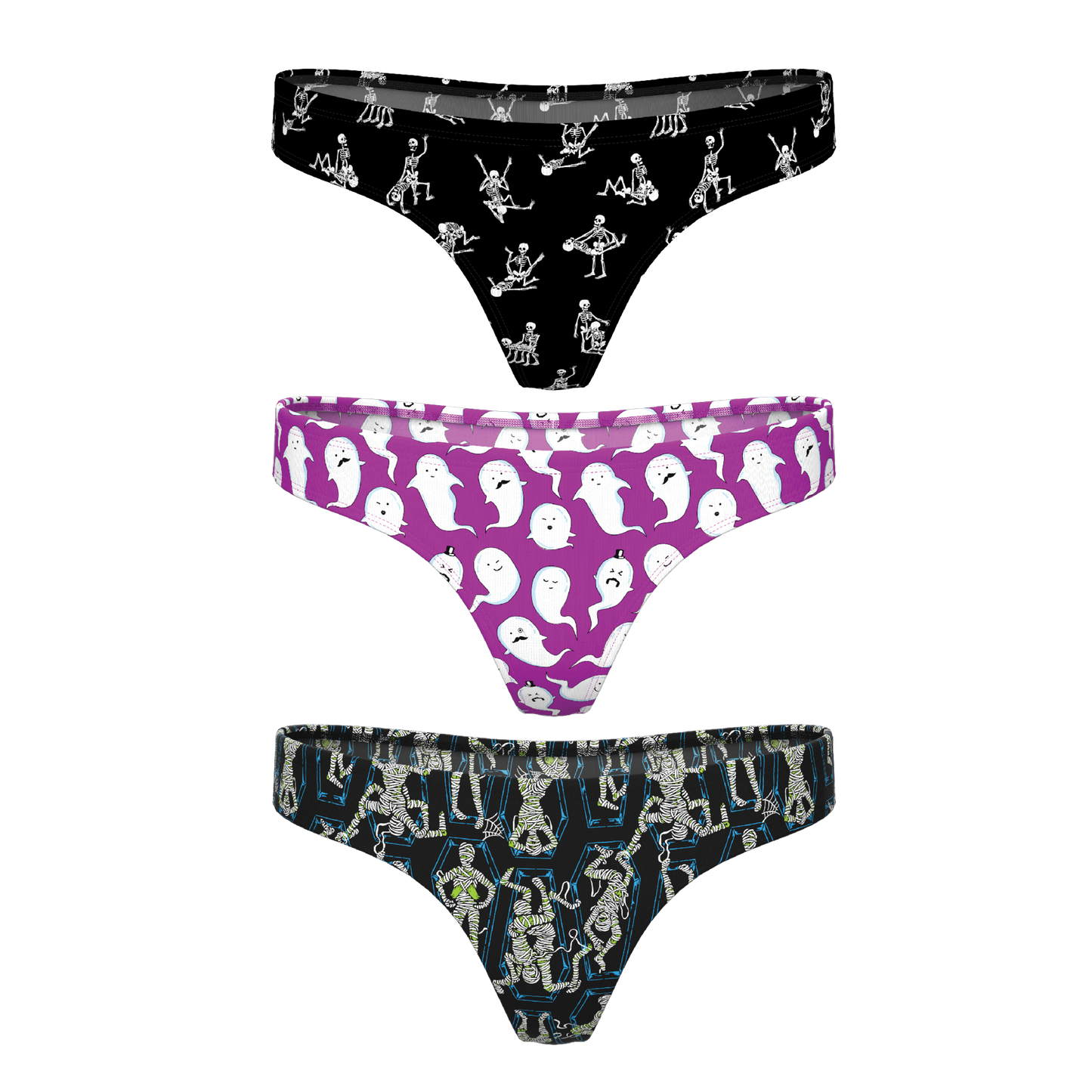 The Naughty Halloween | MicroModal Thong 3 Pack