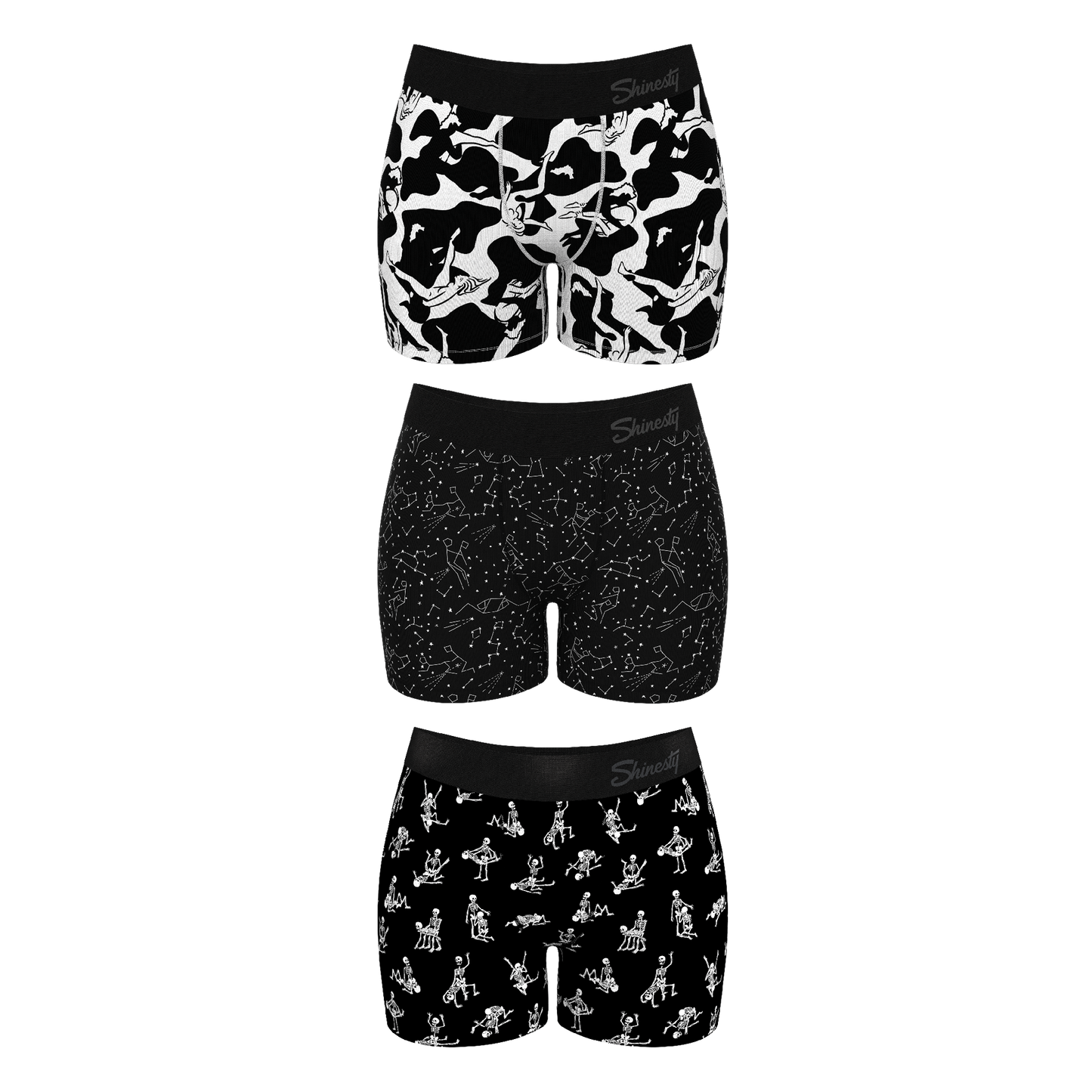 The Naughty August | Women’s Boxers 3 Pack