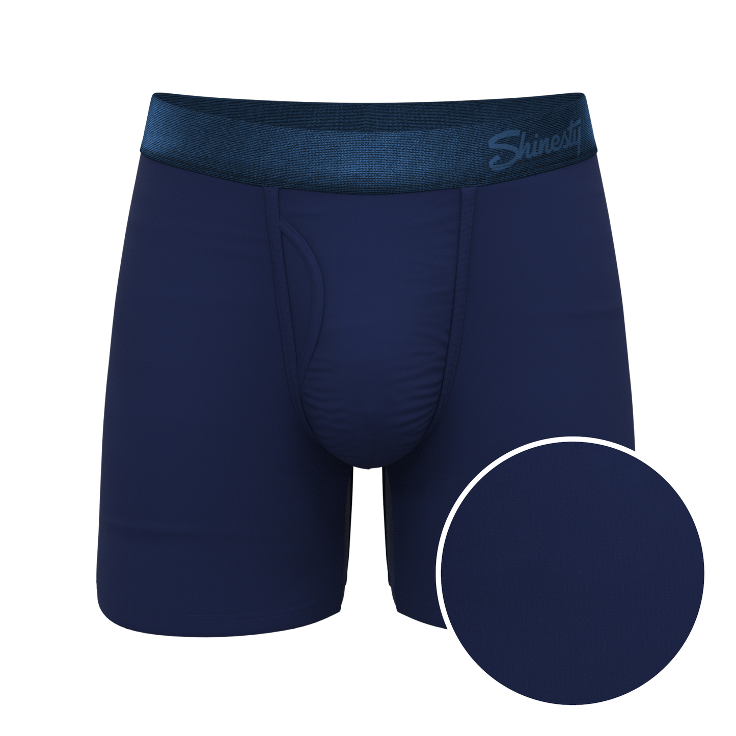 The Navy Jones | Tonal Navy Ball Hammock® Pouch Underwear With Fly