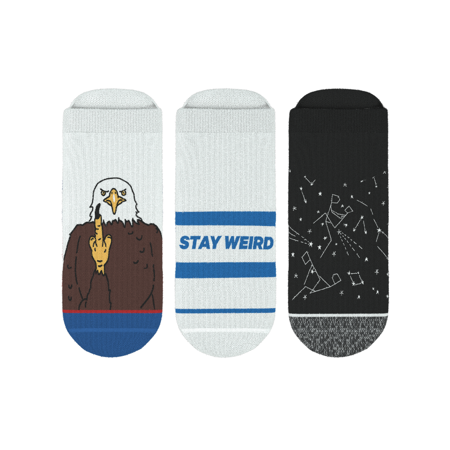 The Necessities | Heel Hammock™ Ankle Socks 3 Pack