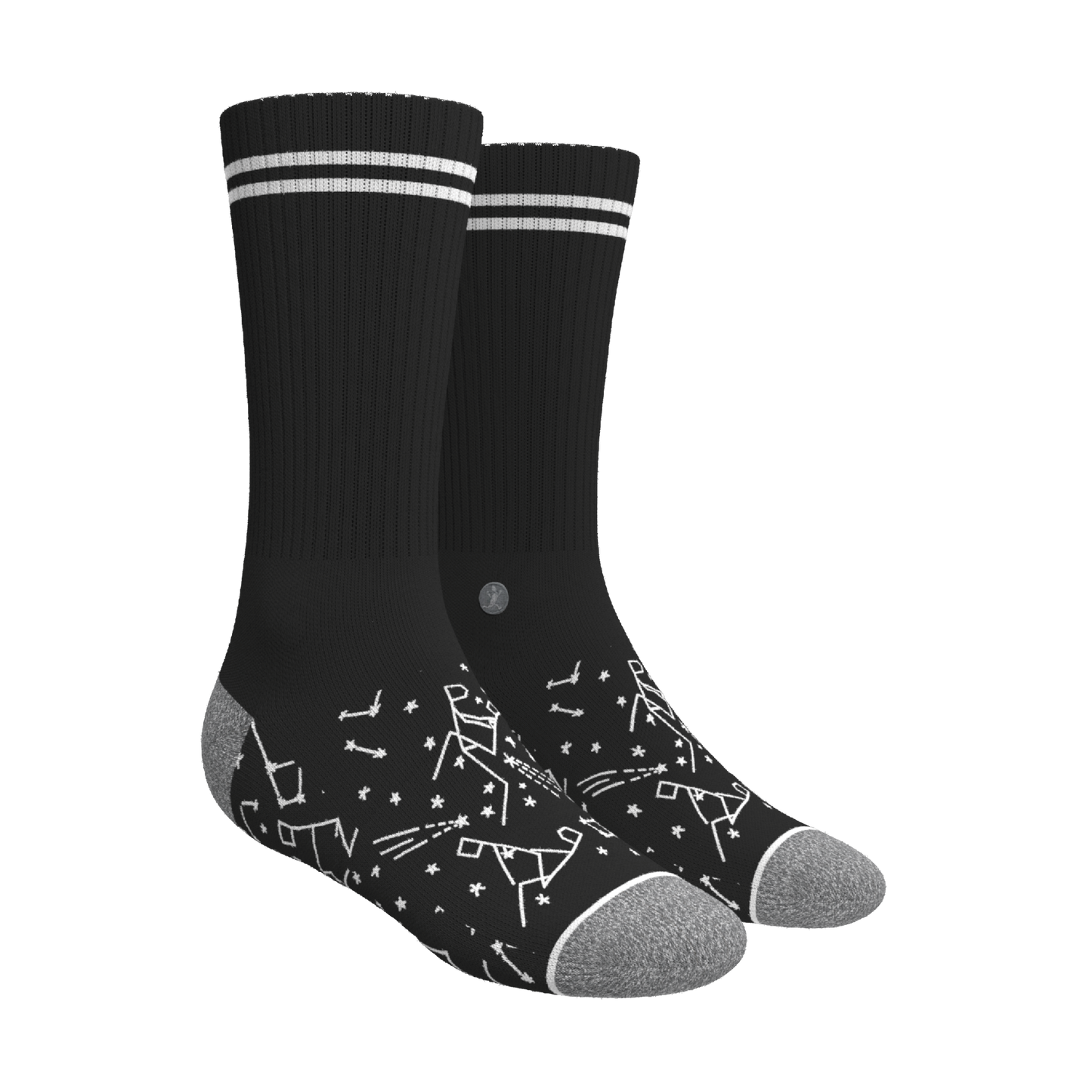 The Necessities | Heel Hammock™ Crew Socks 3 Pack