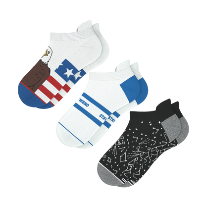 The Necessities | Heel Hammock™ Ankle Socks 3 Pack