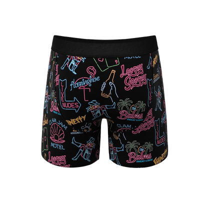 The Neon Dream | Vegas Signs Ball Hammock® Pouch Underwear With Fly