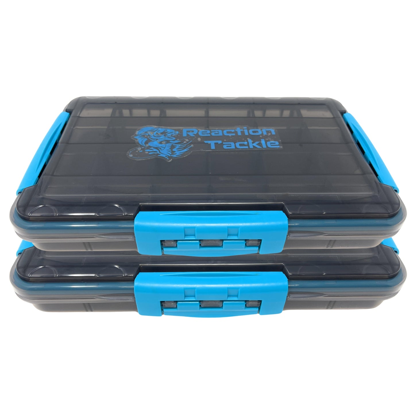 Reaction Tackle Premium Tackle Tray- High Performance and Waterproof with 3 Resilient Clips