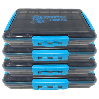 Reaction Tackle Premium Tackle Tray- High Performance and Waterproof with 3 Resilient Clips