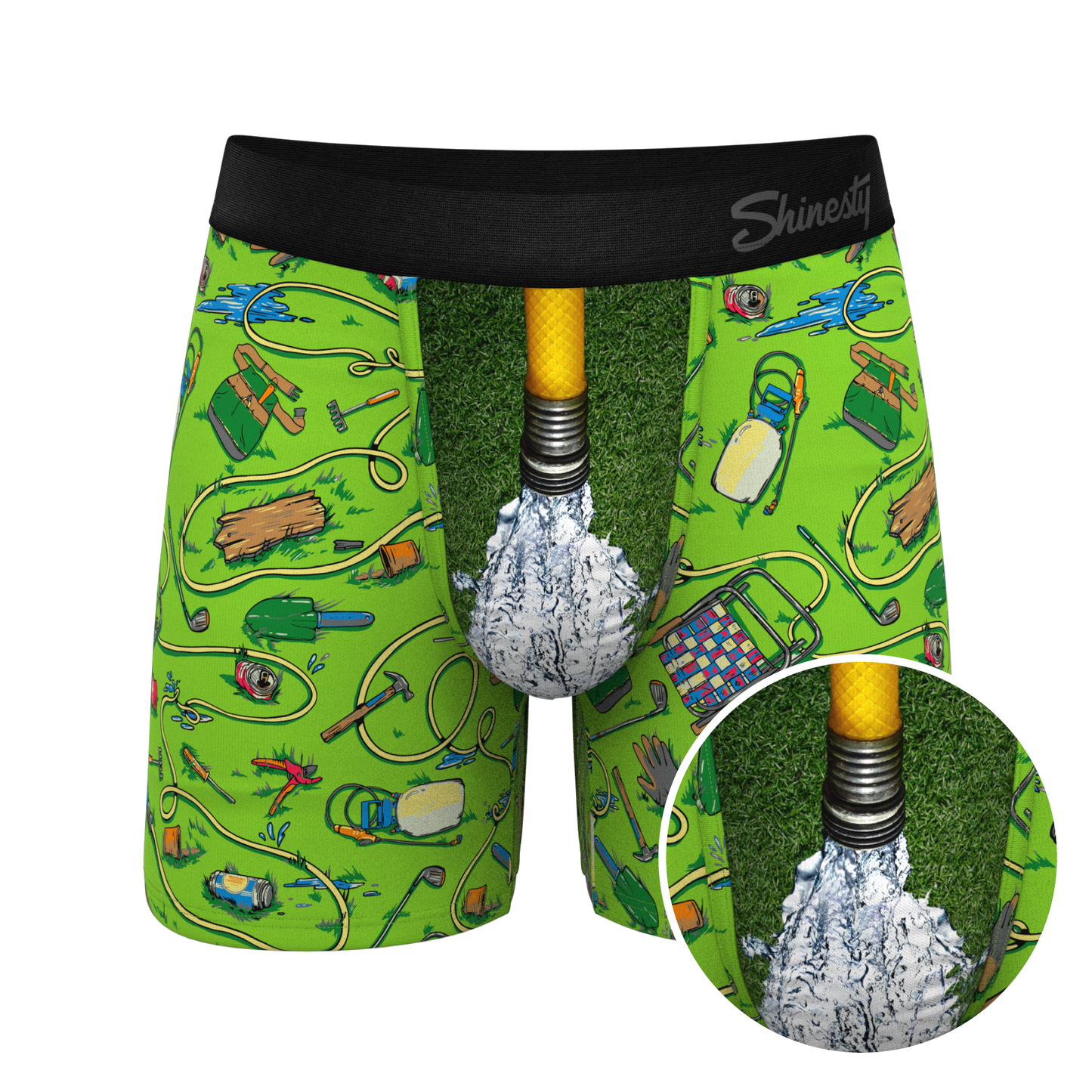 The Nice Piece Of Grass | Gardening Hose Ball Hammock® Pouch Underwear