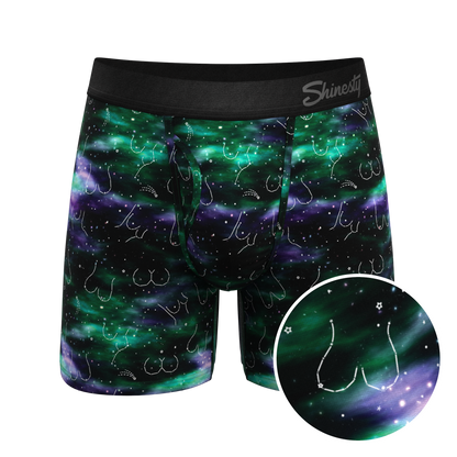 The Milky Way | Northern Lights Ball Hammock® Pouch Underwear With Fly