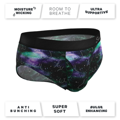 The Milky Way | Northern Lights Ball Hammock® Pouch Underwear Briefs