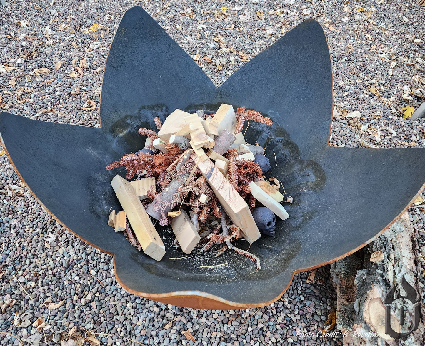 "Fire Flower" Fire Bowl (Made In USA)