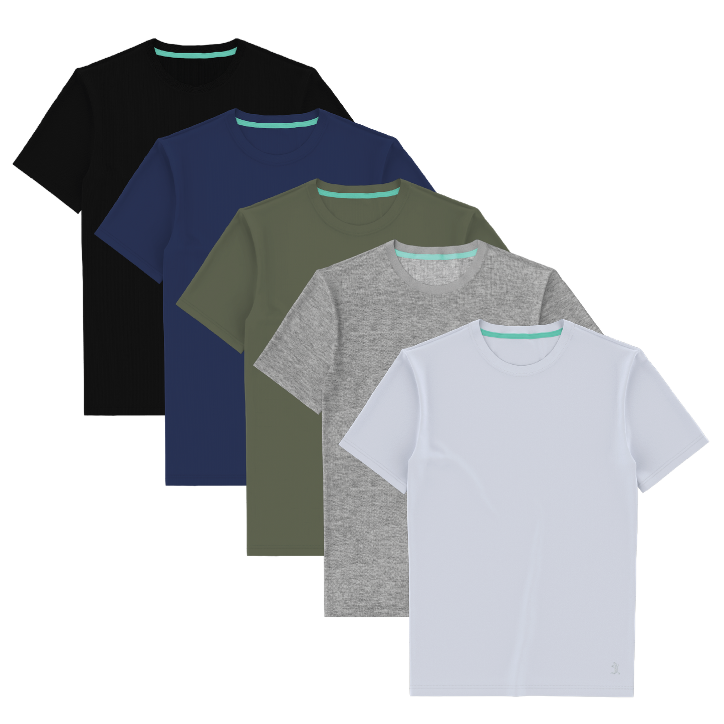 The Everyman™ Tee - 5 Pack | Men's T Shirt 5 Pack ft. Super Stupid-Soft™ Fabric