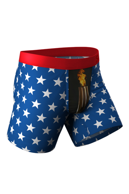 The Inferno | Torch and Flag Ball Hammock® Pouch Underwear