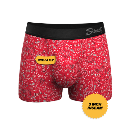 The Outlaw | Naughty Paisley Ball Hammock® Pouch Trunk Underwear