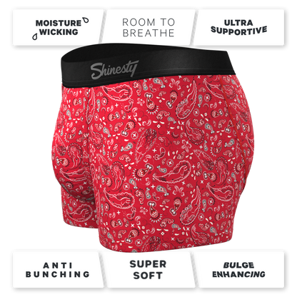 The Outlaw | Naughty Paisley Ball Hammock® Pouch Trunk Underwear