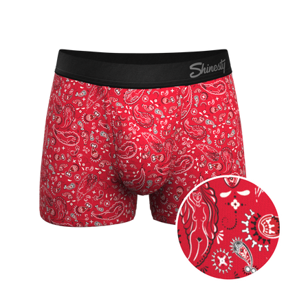 The Outlaw | Naughty Paisley Ball Hammock® Pouch Trunk Underwear