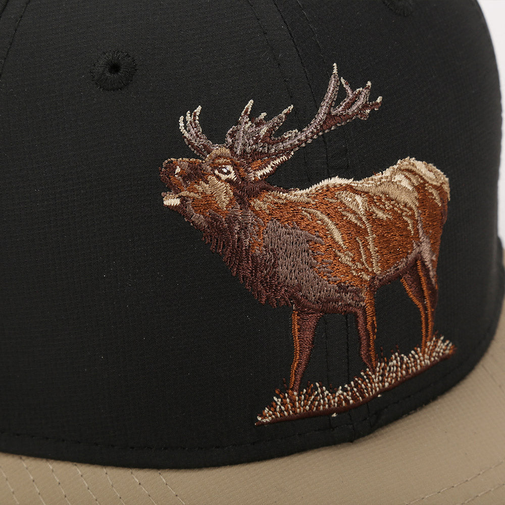 Bull Elk 6-Panel Riverside Cap ComfortSnap Snapback