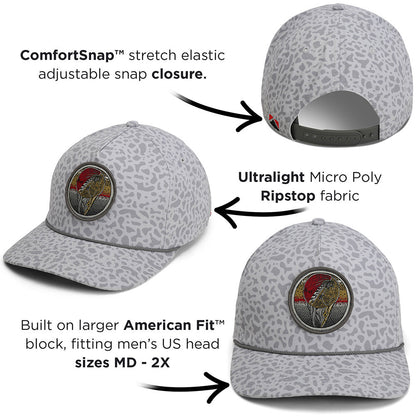 Dead Drift Fly Fishing Patch Trucker Hat Rope Cap