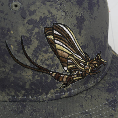 Mayfly Match the Hatch Fly Fishing 6-Panel Cap