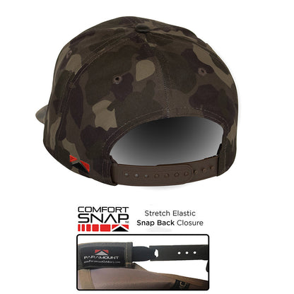 Running Deer 6-Panel Wax Cloth Rope Cap