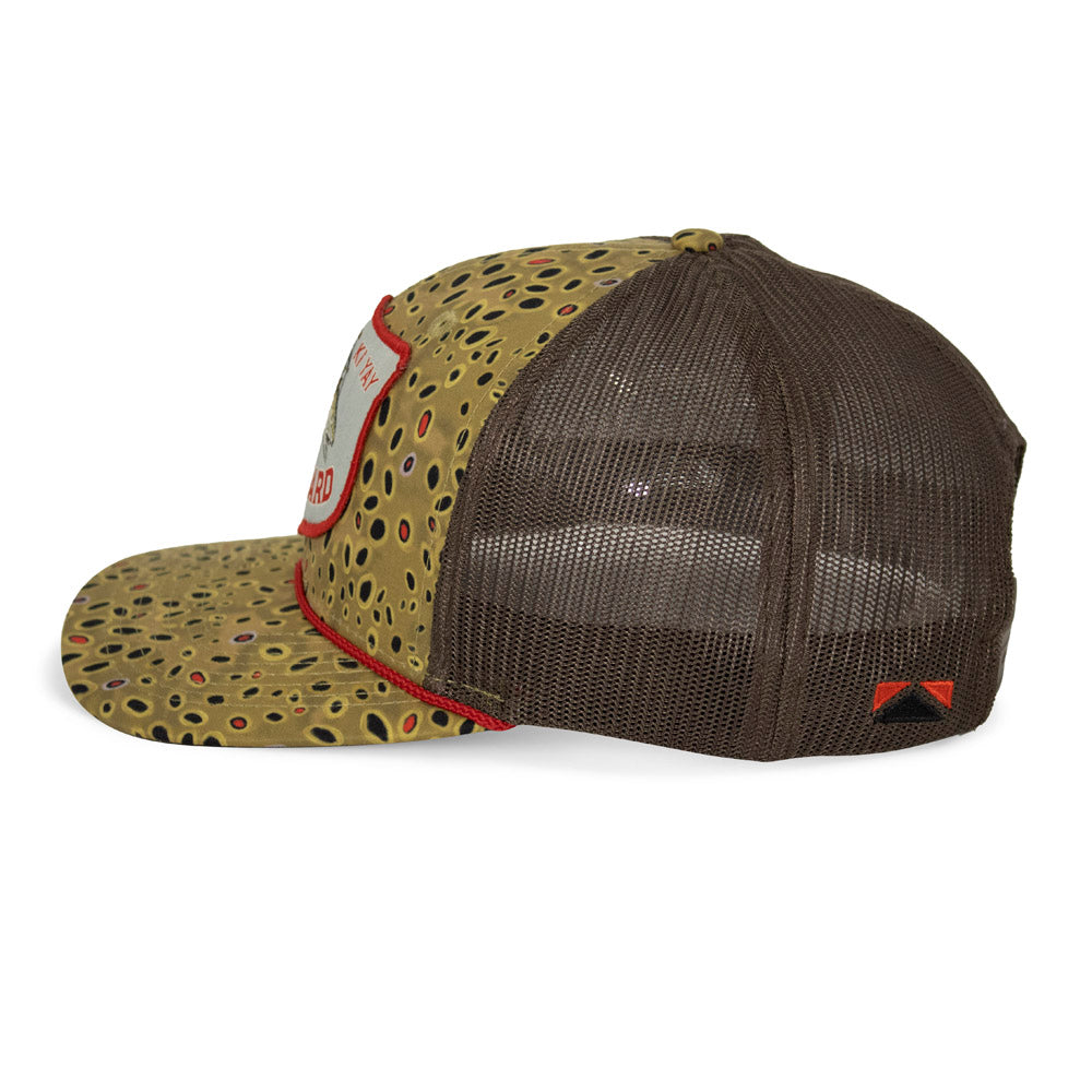 YIPPY KI YAY Fish Rodeo 6-Panel Meshback Rope Cap