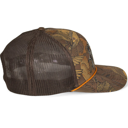 Pintail Pair Duck Hat Waterfowl Print 6-Panel Rope Cap