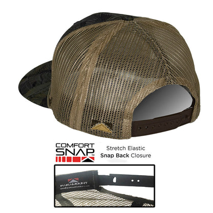 Pintail Pair Duck Hat Waterfowl Print 6-Panel Rope Cap