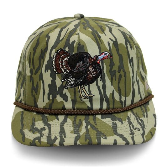 Turkey Gobbler Trucker Hat on Original Bottomland