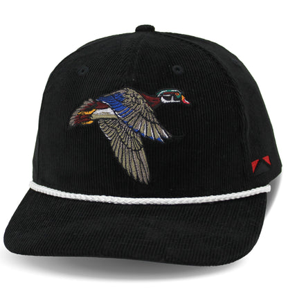 Corduroy Wood Duck 6-Panel Performance Cap