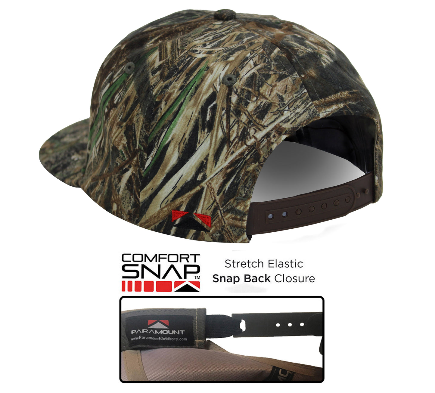 Flying Mallard 6-Panel on Mossy Oak Duck Blind