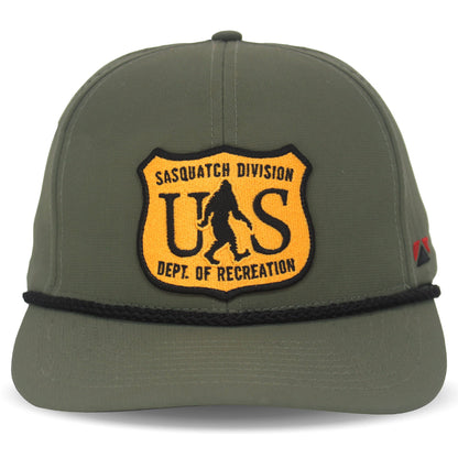 Bigfoot Department of recreation forestry hat