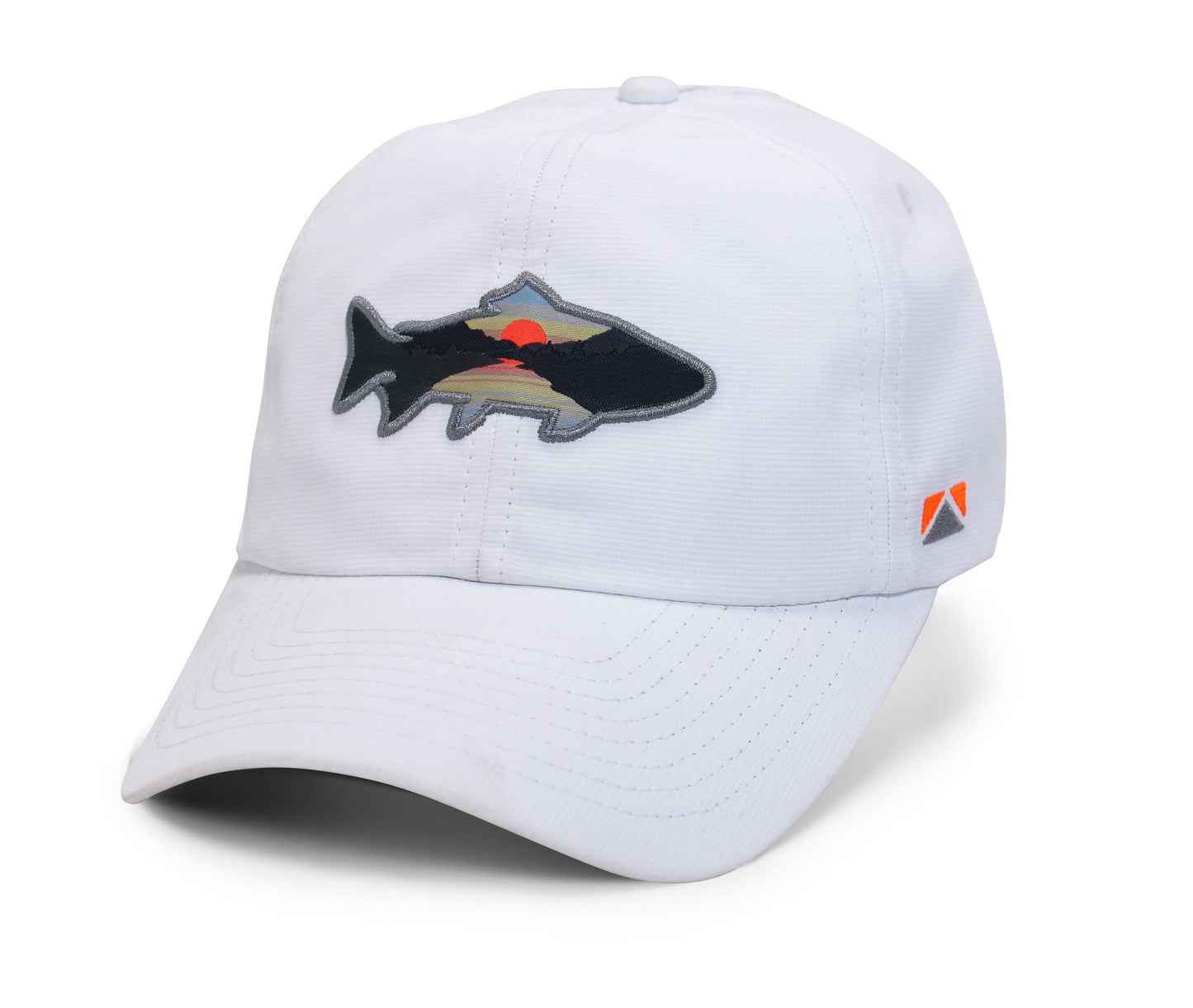 Women's SUNSET TROUT 6-Panel Ponytail Cap