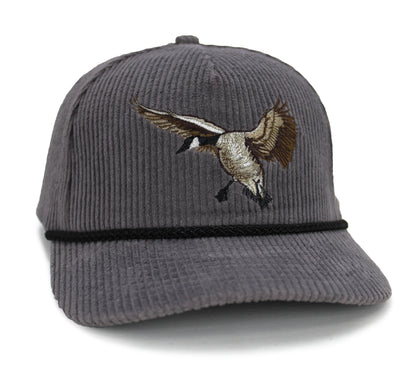 New Canadian Goose Corduroy 5-Panel Rope Cap