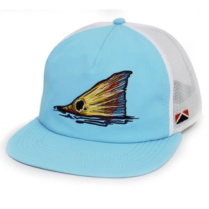 Redfish Tail Mesh Back Performance Hat