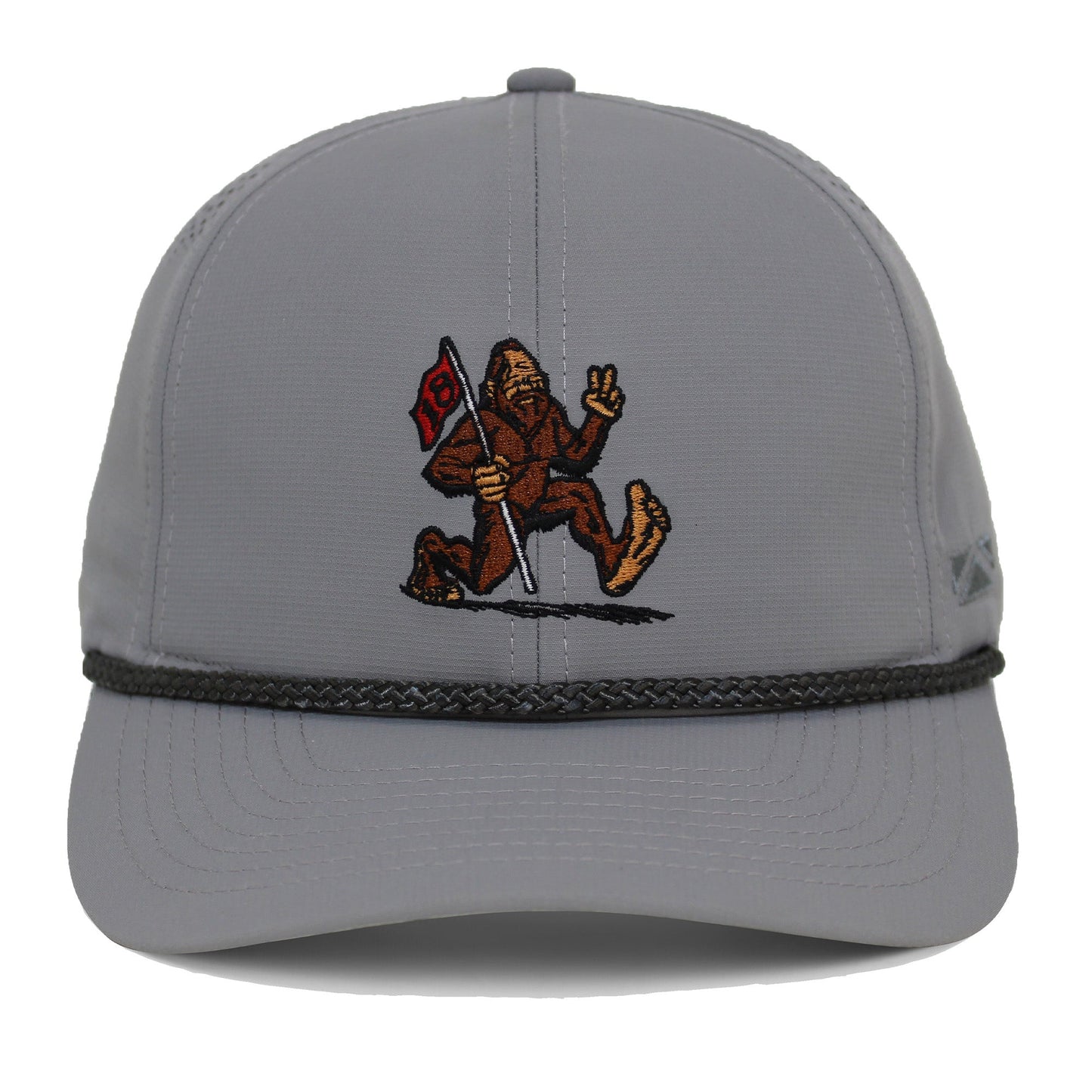 Golf Sasquatch Bigfoot Final Hole Performance Rope Cap