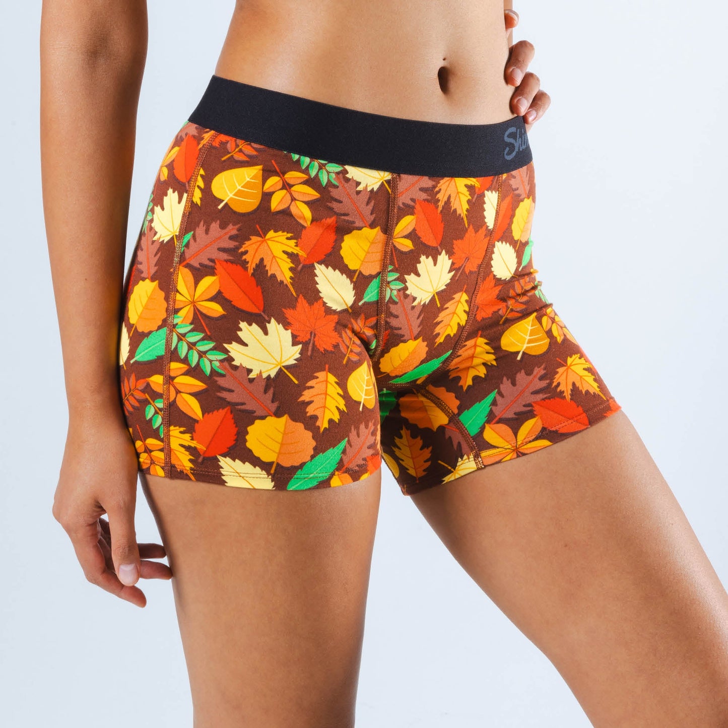 The Acorn Hoard | Fall Leaves Women’s Boxers