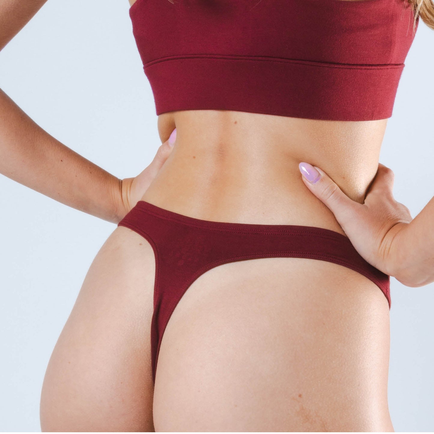 The Sommelier | Burgundy MicroModal Thong